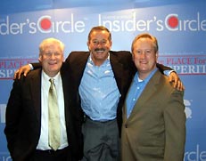 Bill Glazer, Rick and David Hancock